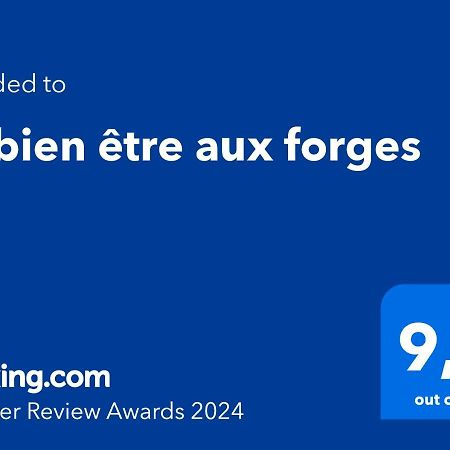 Le Bien Etre Aux Forges Villa Céaux Buitenkant foto